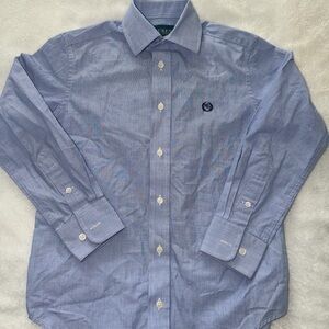 Ralph Lauren Kids Blue Button Down Shirt